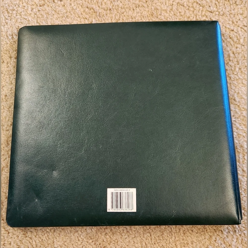 United States U.S. Army Leather Scrapbook Military K & Company 13.5